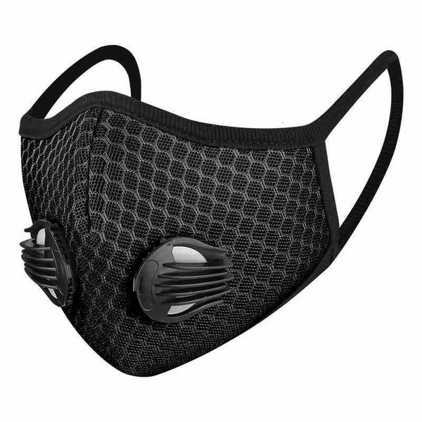 

designer masks ear-hanging mask breathable mask anti-dust and anti-haze 3d running mesh cloth filter element cycling mask dhl