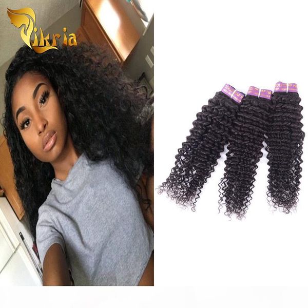 

crochet hair extensions deep curly brazilian virgin hair indian malaysian peruvian 3 human hair bundles deep curly extensions, Black