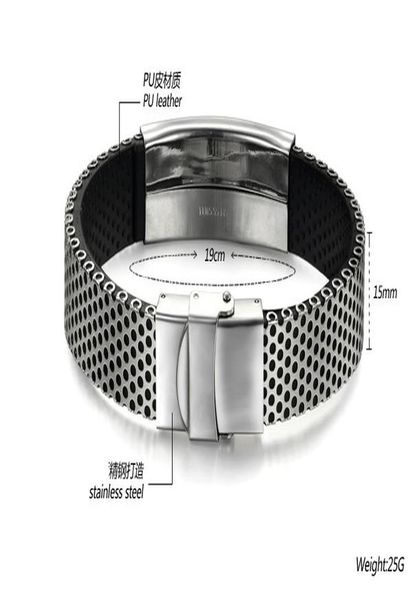 

livvy 2017 корейский версию новой личности мужской браслет титановый свет с кожей мужчина ювелирных изделий браслет гомбер браслет jllecu