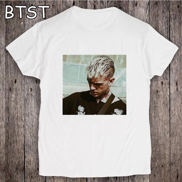 

спорт lil peep рэпер случайного лето новой мода весело harajuku печать xs-3xl короткого рукава хип-хоп мужчины теряют верхние части тройнико