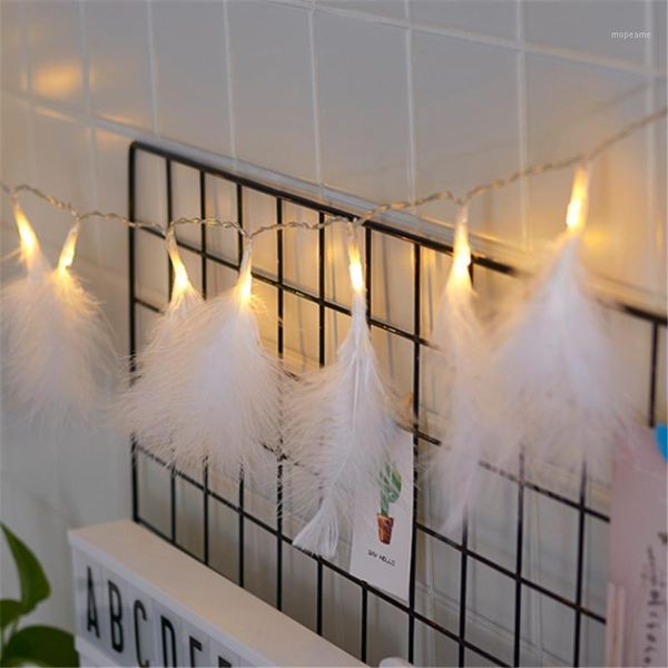 

christmas decorations tree ornaments garlands 2m 20 led feather string lights wchristmas for home year navidad 2021 natal1