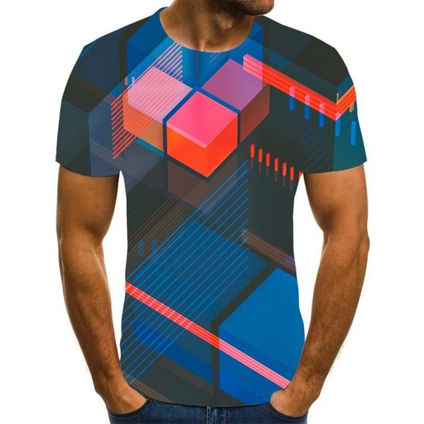 

alta calidad nueva camiseta de moda tridimensional con estampado 3d camiseta con llama superior 3d print shirts kawaii men clothing