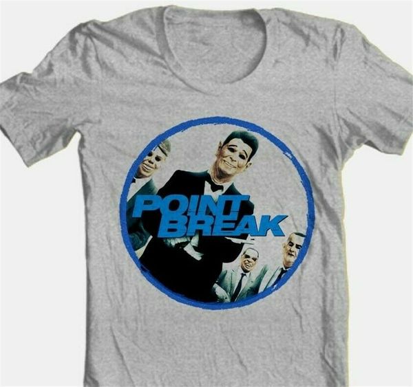 

point break t shirt ex-presidents classic 80's movie 100% cotton graphic tee shirt sport hooded sweatshirt hoodie