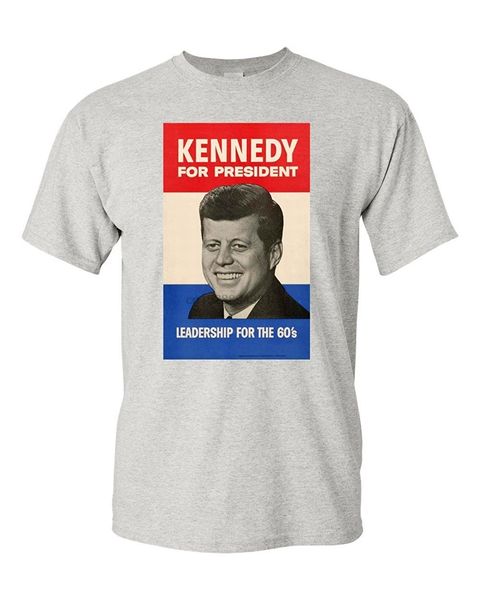 

john f. kennedy 1960 campaign poster mens t-shirt sport hooded sweatshirt hoodie