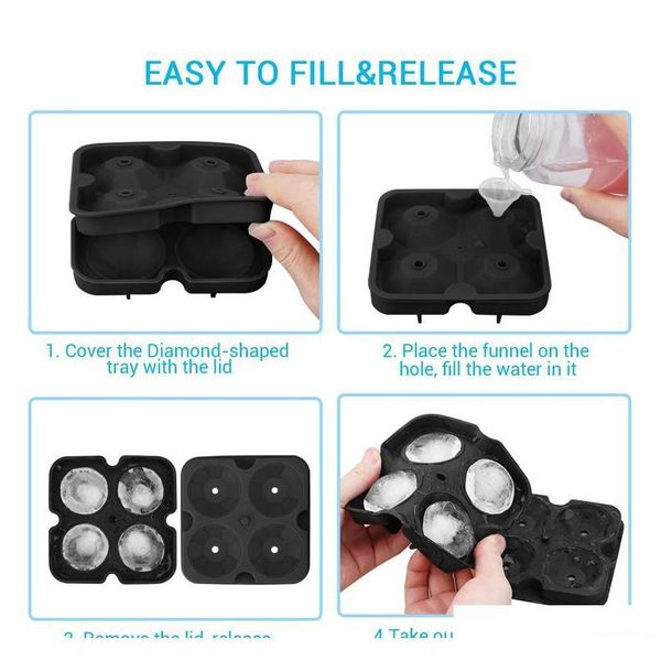 

creative sile ice cube maker diamond shape ice mold tray 3d sile ice cube mold wine cocktail party bar ac jlljom homeindustry