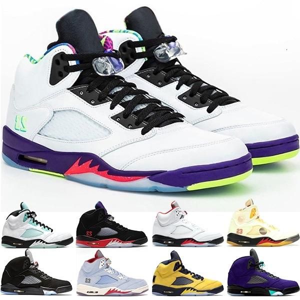 

2020 jumpman баскетбол обувь 5 5s огонь red top 3 ducks виноградный остров зеленый черный белый cement мужские кроссовки кроссовки спорт раз