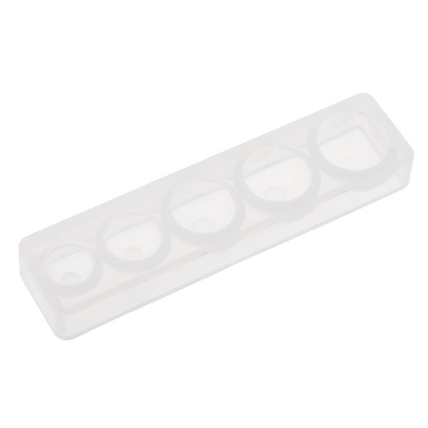 

1 set 5 размер полусферы силикона diy gemstone mold смолы прессформы выпечки плесень