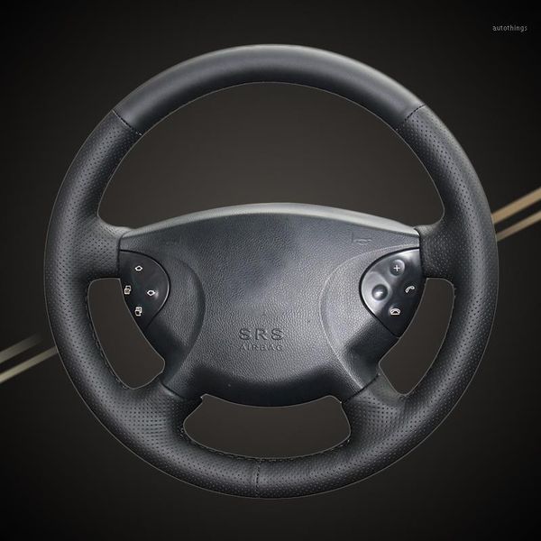 

car braid on the steering wheel cover for - w210 e240 e63 e320 e280 2002-2005 car-styling auto braiding wheel covers1