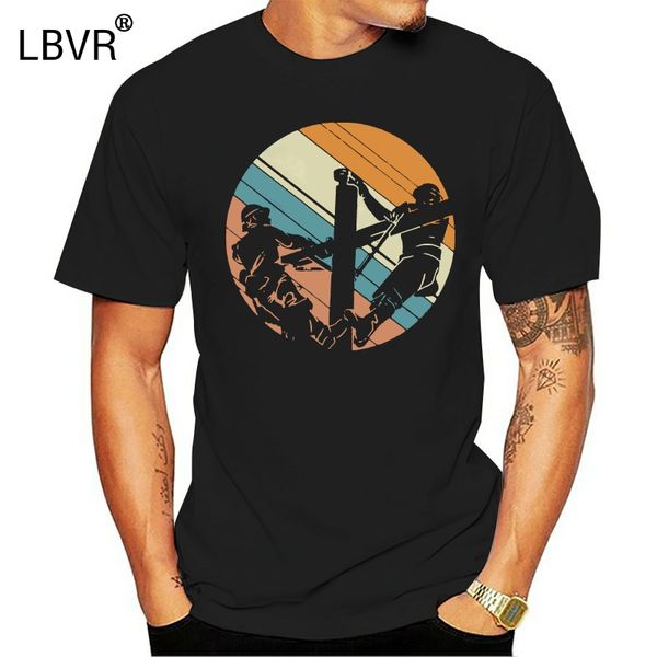 

vintage style lineman t shirt power lineman gift new short sleeve men retro print street cool shirt sport hooded sweatshirt hoodie