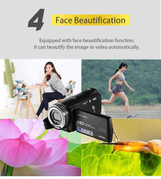 

20mp 1080p night vision digital video camera hd denifition camcorder with 16x digital zoom 3''inch screen