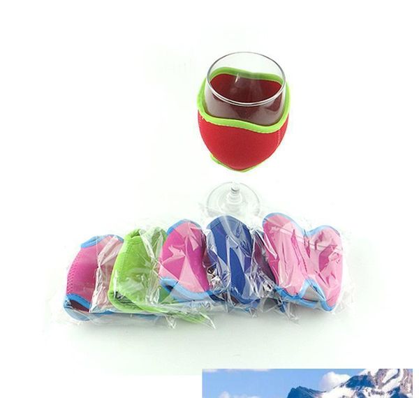 

diy neoprene wine glass sleeve insulator drink holder wine glass koozies for festival party cups coffee c bbyzym packing2010