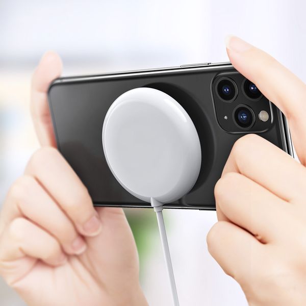 

suction cup wireless charger for iphone 12 12pro 12promax 12mini android phones 10w faster charger with micro usb portable wireless charger