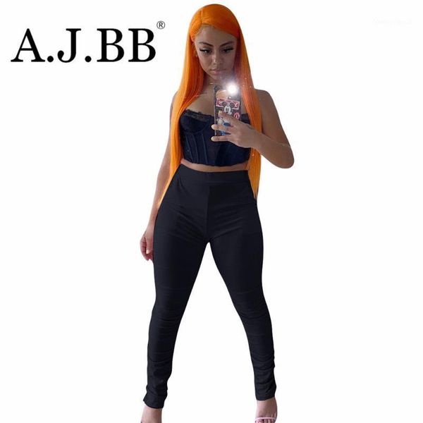 

women's tracksuits 2021 solid color nightclub ladies suit slim strapless sleeveless vest and trousers two-piece suit1, Gray