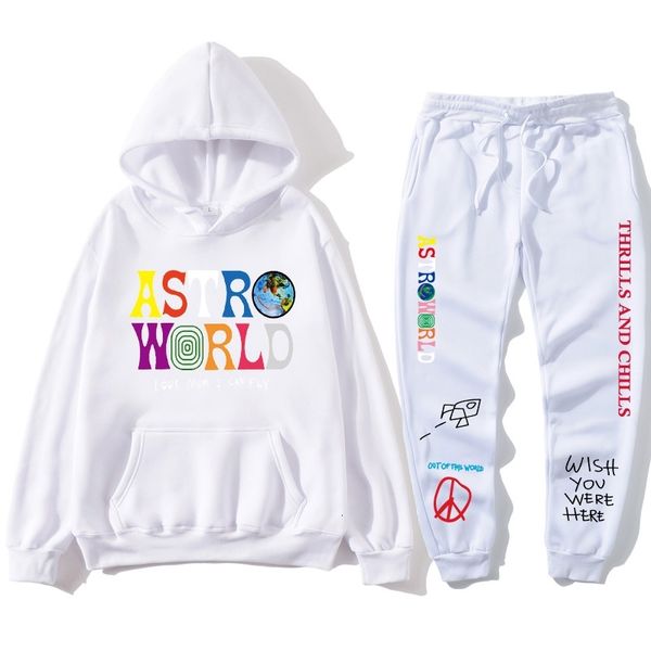 

travis scott hope you are here hoodies fashion letters astroworld hoodie streetwear + pants men's pullover sweatshirt, Black