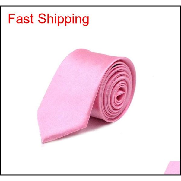 

casual slim tie men's solid color skinny necktie formal wedding party ties for men clothing ac qyliuy bdefashion, Black;gray