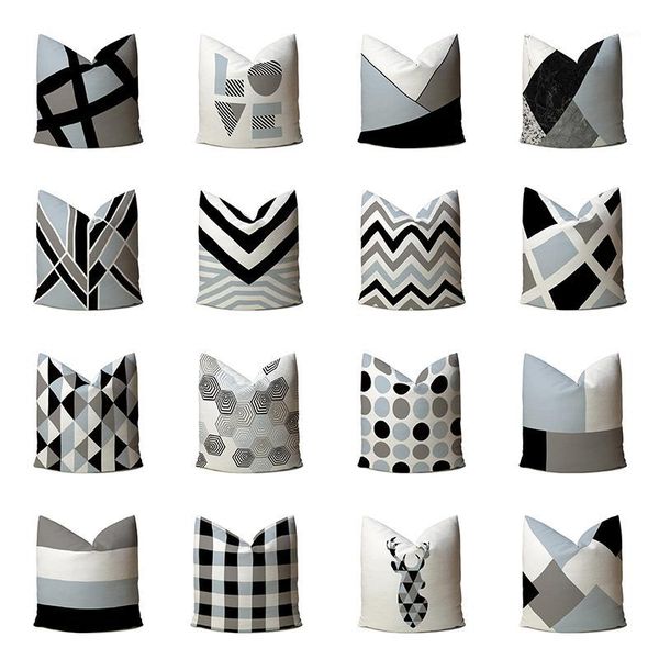 

white pillow cover throw pillow case letter love home cushion covers sofa bed nordic decorative case1