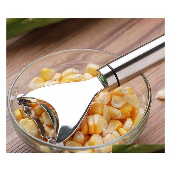 

useful corn peeler premium stainless steel kitchen tool corn cutter cob peeler corn strippe jlllgh allguy