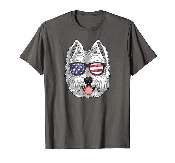 

west highland white terrier dog 4th of july westie t-shirt sport hooded sweatshirt hoodie