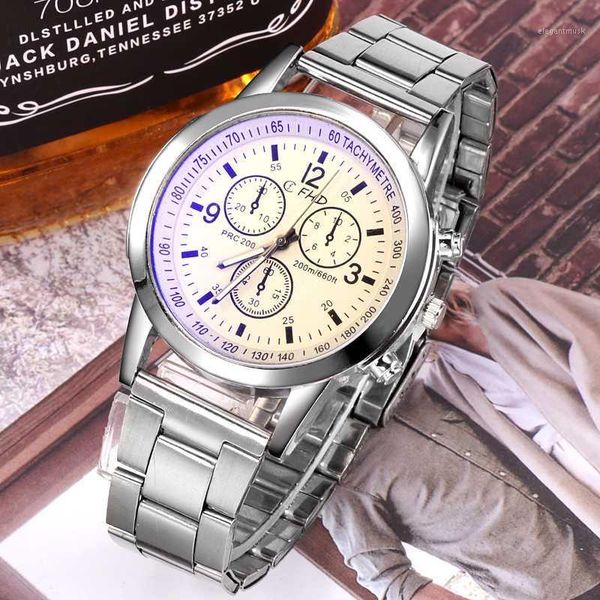 

wristwatches 2021 mens watches men's wrist fashion business designer gifts for men quartz watch relojes para hombre, Slivery;brown