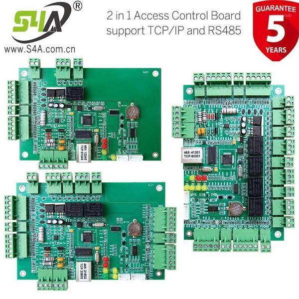 

2 in 1 access control board compatible rs485 and tcp/ip network access controller rs485 control panel1
