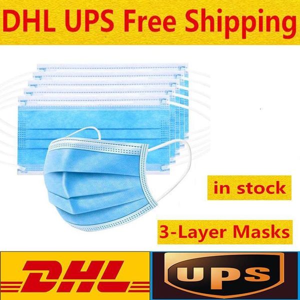 

in stock disposable face masks with elastic ear loop 3 ply breathable for blocking dust air anti-pollution mask