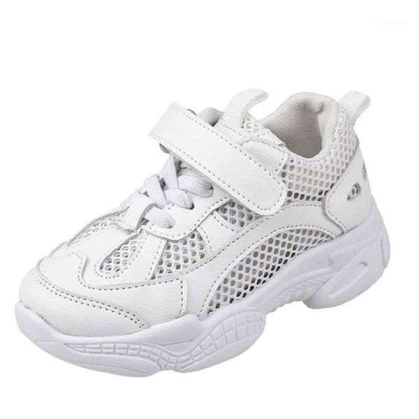 

kids sports shoes girls net shoes boys breathable travel casual lightweight non-slip children's1, Black