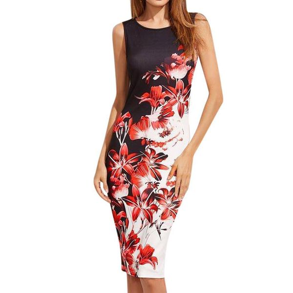 

dress women beautiful tank yellow dress round neck sleeveless short flower printed fashion women dress summer 2021, Black;gray