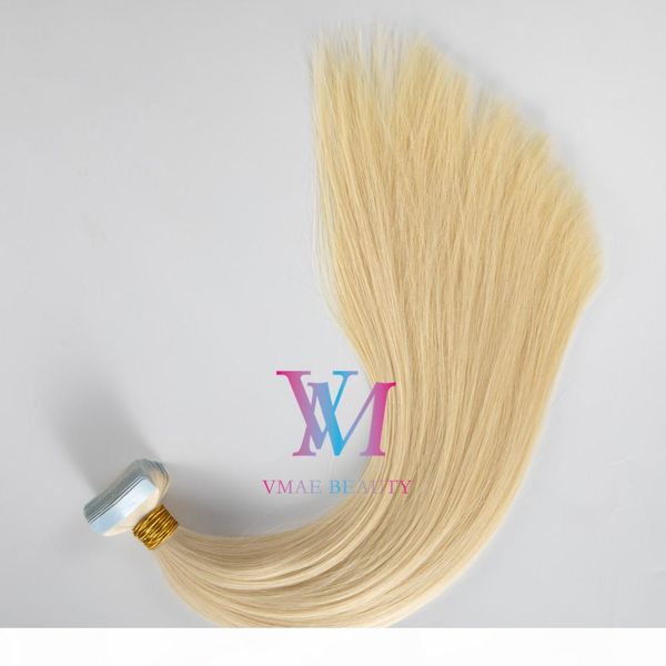 

full cuticle aligned vrigin remy double drawn pre bonded black blonde brown 100g straight glue tape ins human hair extensions