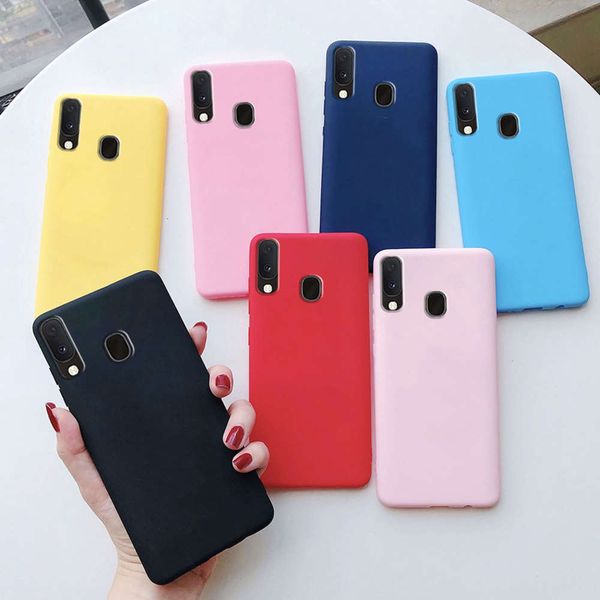 

qasamsung galaxy a20e silicone rubber shell, samsung a20e to 20e matte back shell, sm-a202f, softlk