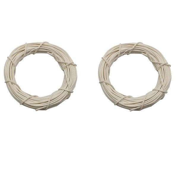 

2 шт. рождество diy rattan венок украшения висит цветочные ремесла дома украшения