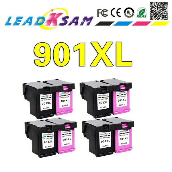 

ink cartridges leadksam compatible for 901 xl cartridge 901xl officejet 4500 j4500 j4540 j4550 j4580 j4640 j4680 printer