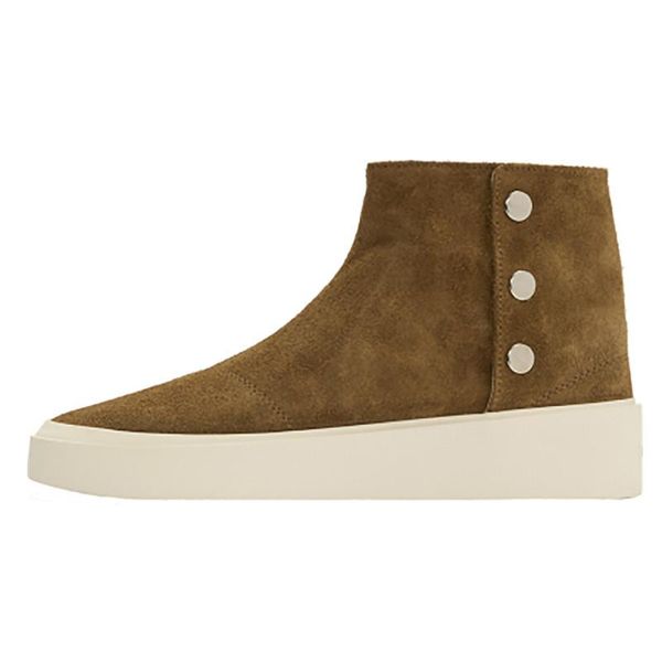 

slip on winter boots men vintage male shoe soft suede leather boots men 13#22/20e50, Black