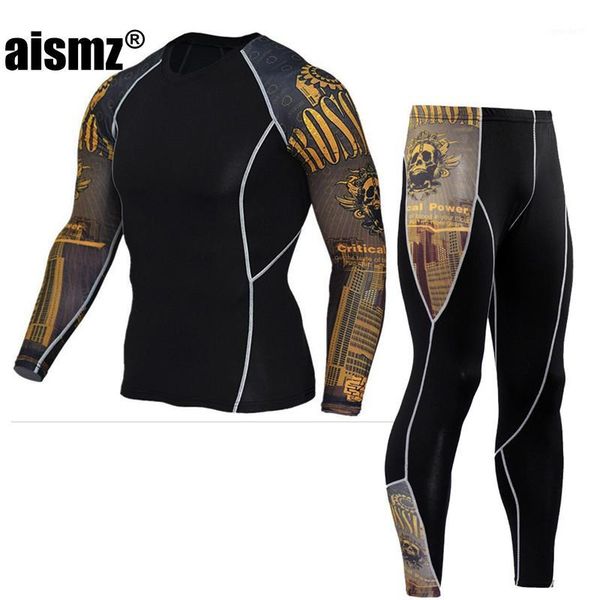 

men's sleepwear aismz thermal underwear male apparel sets autumn winter warm clothe riding suit quick drying thermo men clothing1, Black;brown