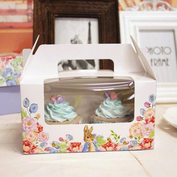 

cupcakes muffin cupcakes mousse pudding bottle colorful boxes 10 pcs 16x16x10cm for u wedding party gift bags with handles bbyxjn