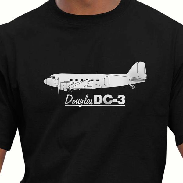 

sport aeroclassic douglas dc-3 aircraft t-shirt new men t shirt fashion men brand fitness slim fit political t shirts