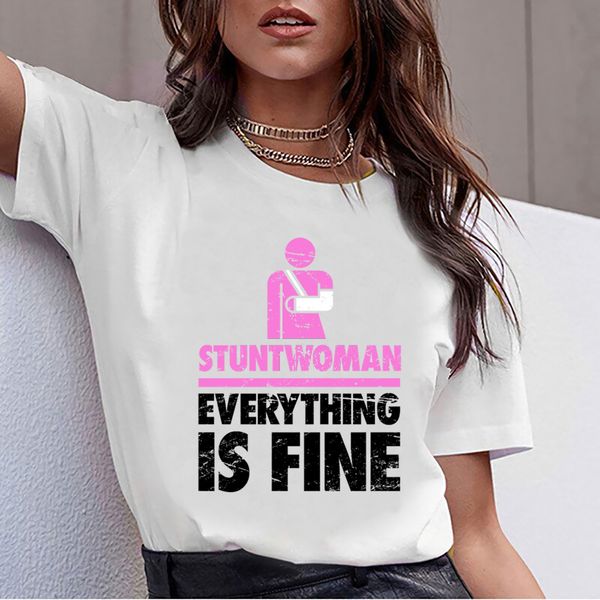 

t shirt women stuntwoman dislocated broken shoulder gift casual black short female tshirt sport hooded sweatshirt hoodie