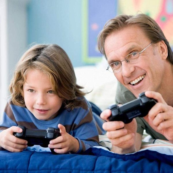 

wireless gamepad for ps2 2.4g wireless high vibration game controller joystick joypad black gamepad turbo fire function