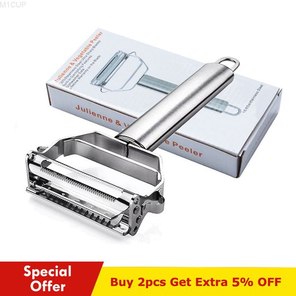 

potato crushed stone carrot cucumber stainless steel shell beads vegetable peeling fruit tool double plane cutting metal