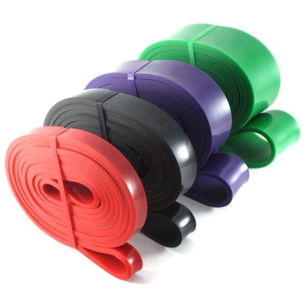 

resistance bands 208cm pull up assistance stretch band mobility powerlifting durable workout exercise pull-up loop expander