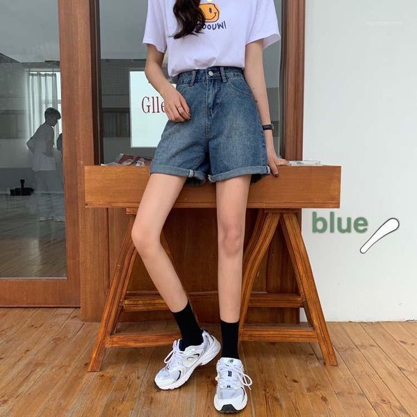 

women's jeans spring woman pants 2021 summer style harajuku denim korean fashion friends vintage clothes pocket high waist for women1, Blue