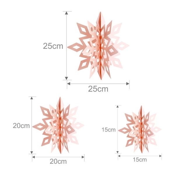 

3d snowflake ornaments merry christmas decoration for home 2020 navidad natal cristmas tree decor xmas gift happy new year 2021 wmtdhi
