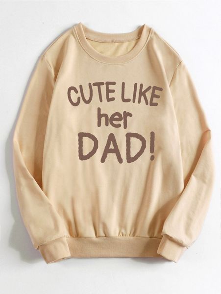 

men 1pc slogan graphic sweatshirt t0ys#, Black