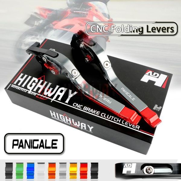 

adhighway cnc adjustable folding extend brake clutch levers for 959 panigale 16-171