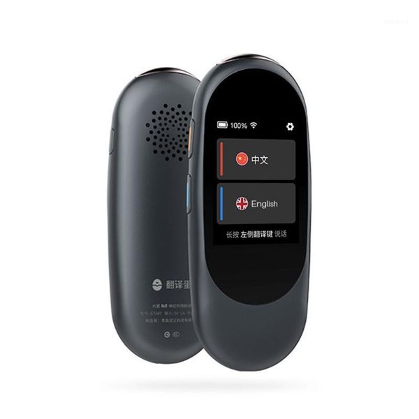 

smart translator language voice device real time portable pocket translation english chinese for travel study1