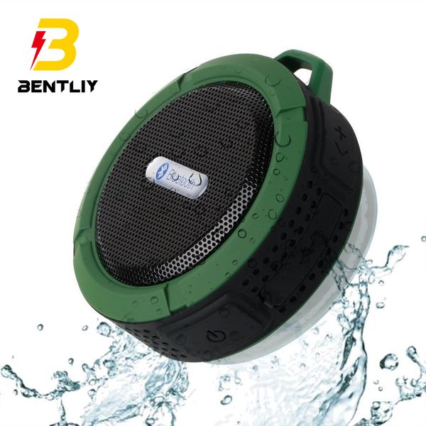 Портативный динамик Bluetooth Outdoor Беспроводной музыкальный динамик Subwoofer Спортивный стерео звук мини -динамик Bluetooth Portable Bass