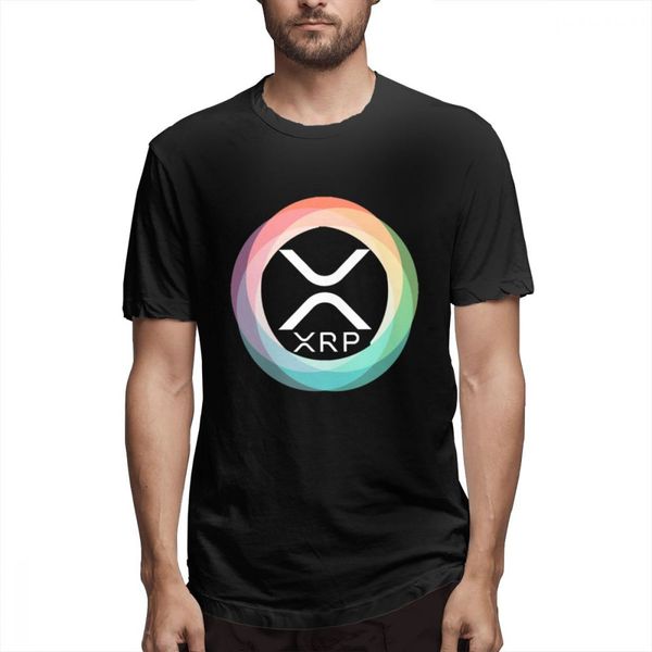 

new arrival ripple coin xrp interledger cryptocurrency custom short sleeve round collar 6xl summer sport hooded sweatshirt hoodie t shirt