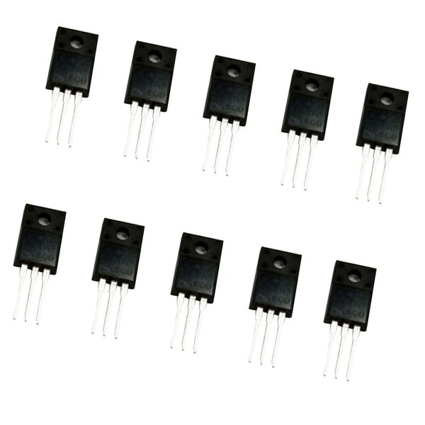 

10pcs 2a 600v mosfet field effect transistor to-220f 2n60 power n-channel