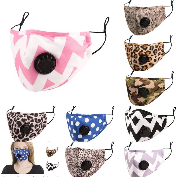 

dhl shipping protective masks with breathing valve men women outdoor sport mouth covering adjustable ear loop fashion fa ob7vf, Black