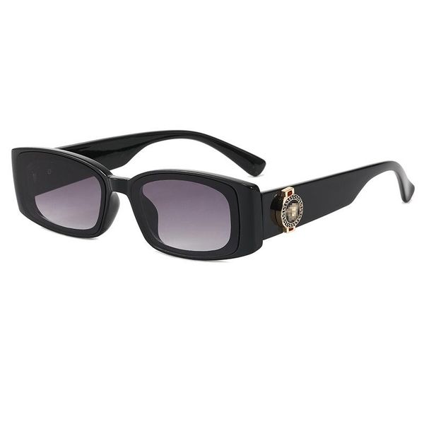 

sunglasses 2021 fashion personalized metal avatar decorative men irregular small frame vintage women sun glasses outdoor shades, White;black