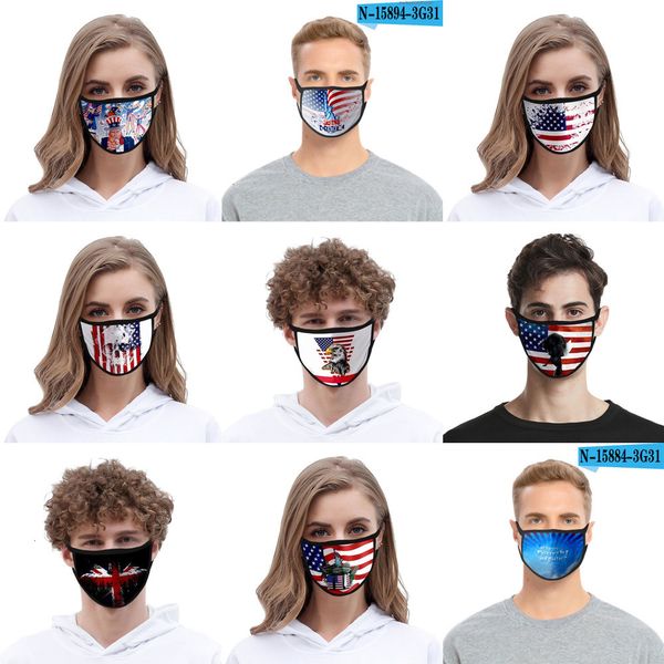 

3d printed washable designer fashion cotton cartoon mouth masks pm2.5 dustproof and smong face mask protective mask#aq19